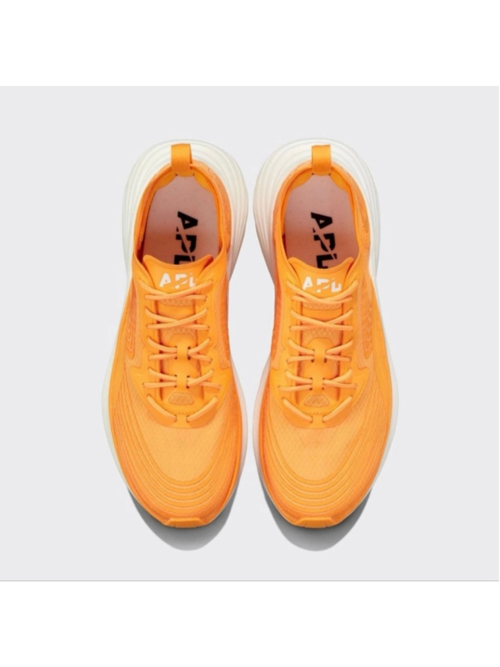 Men's APL Streamline Athletic Shoes Size 12 Orange White